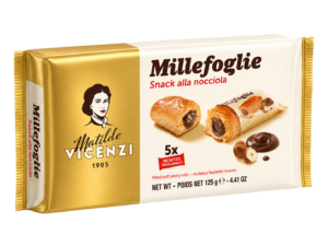 Matilde Vicenzi Millefoglie Snack alla Nocciola 125g