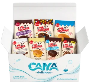 Mr. Brownie Box Assortita 7 Gusti Brownie Cookies