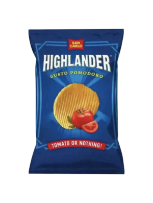 San Carlo Highlander Patatine Gusto Pomodoro 130g