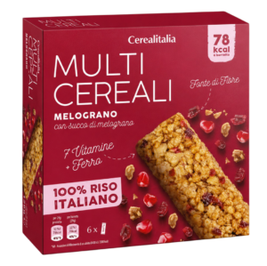 Cerealitalia Multi Cereali Barrette con Melograno 126g