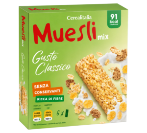 Cerealitalia Muesli Mix Barrette Gusto Classico 150g