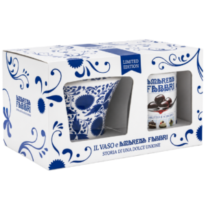 Amarena Fabbri in Latta con Vaso in Ceramica 1,25 Kg