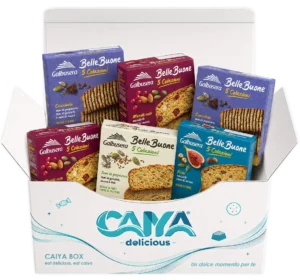 Galbusera BelleBuone 5 Colazioni Box Assortita 6 Pezzi: Mirtilli, Cioccolato, Semi e Fichi