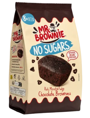 Mr. Brownie No Sugars Brownies Cioccolato Senza Zuccheri 200g