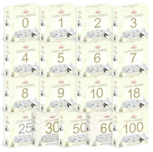 Crispo Confetti Cuor di Numeri 250g (A Scelta)