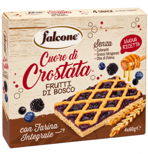 Falcone Cuore di Crostata Frutti di Bosco 240g