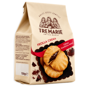 Tre Marie Biscotti con Crema Gianduia Nero 150g