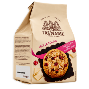 Tre Marie Cookie Cioccolato Bianco e Mirtilli Rossi 150g