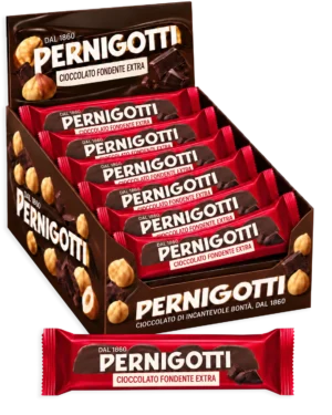 Pernigotti Barrette Cioccolato Fondente Extra Box 21x30g