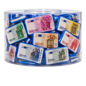 Pernigotti Banconote Euro di Cioccolato Cilindro 1kg
