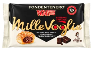 Matilde Vicenzi Bocconcini Novi Fondentenero 72% 100g